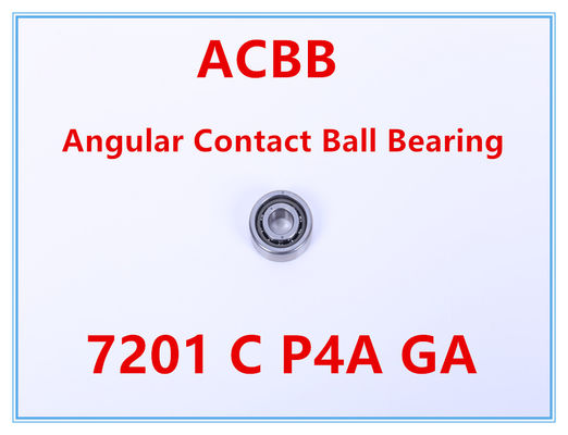7201 rodamiento de bolitas angular del contacto de C P4A GA