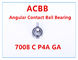7008 rodamiento de rodillos angular de contacto de C P4A GA